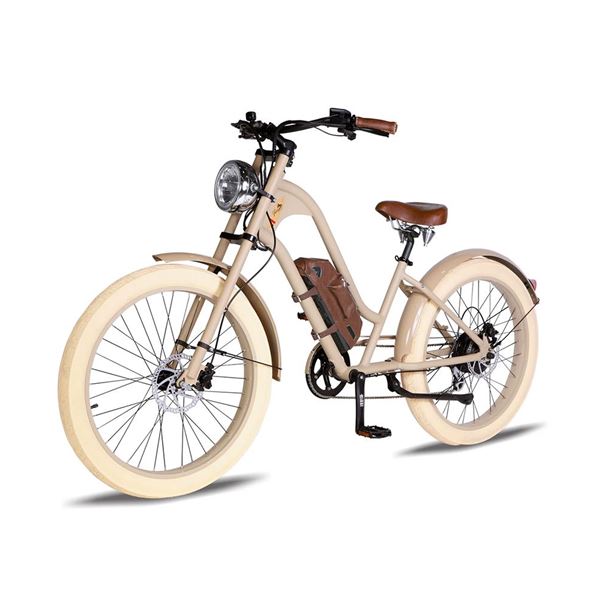 Beach Cruiser E-Bike Ride Bike Style Vacay Standard 500W 48V Rear Hub Moto | Vacay Rear Hub