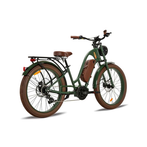 Beach Cruiser E-Bike Ride Bike Style Vacay Standard 500W 48V Mid Drive Moto | Vacay Mid Drive