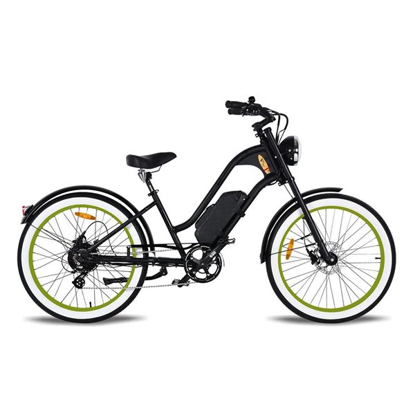 Beach Cruiser E-Bike Ride Bike Style Vacay Standard 500W 48V Rear Hub Moto | Vacay Rear Hub