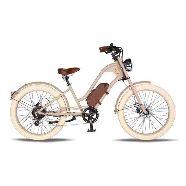 Beach Cruiser E-Bike Ride Bike Style Vacay Standard 500W 48V Rear Hub Moto | Vacay Rear Hub