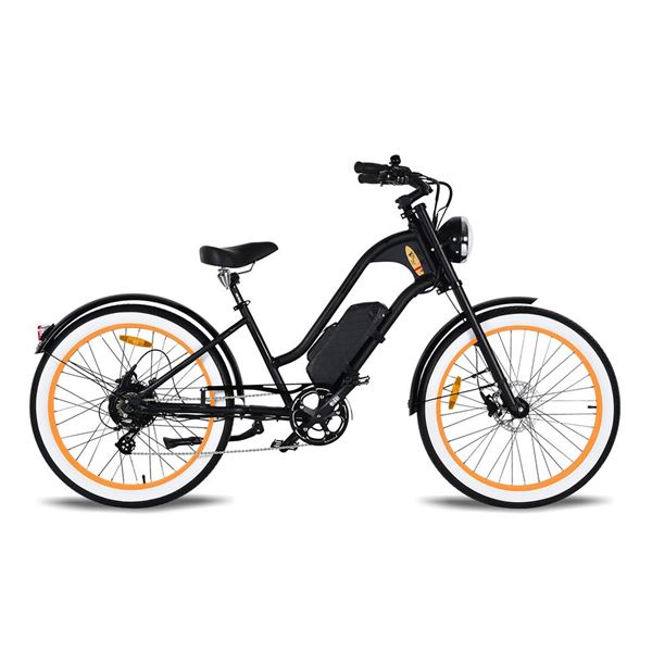 Beach Cruiser E-Bike Ride Bike Style Vacay Standard 500W 48V Rear Hub Moto | Vacay Rear Hub