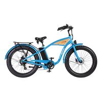 Beach Cruiser High Step Ebike Bicicleta Electrica De Crucero De Playa Vintage Bike | Fatwave High Step