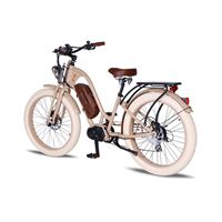 Beach Cruiser E-Bike Ride Bike Style Vacay Standard 500W 48V Mid Drive Moto | Vacay Mid Drive