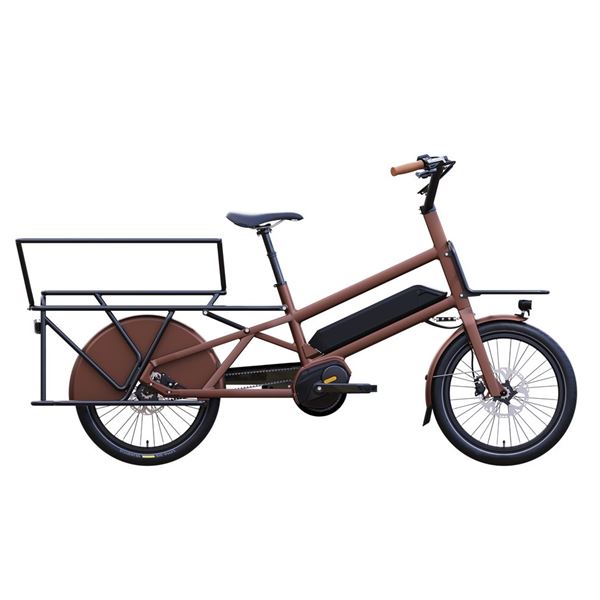 2025 Cargo Ebike 500w Motor With 2 Rear Seat Longtail Family Cargo Bike | CG-RK4