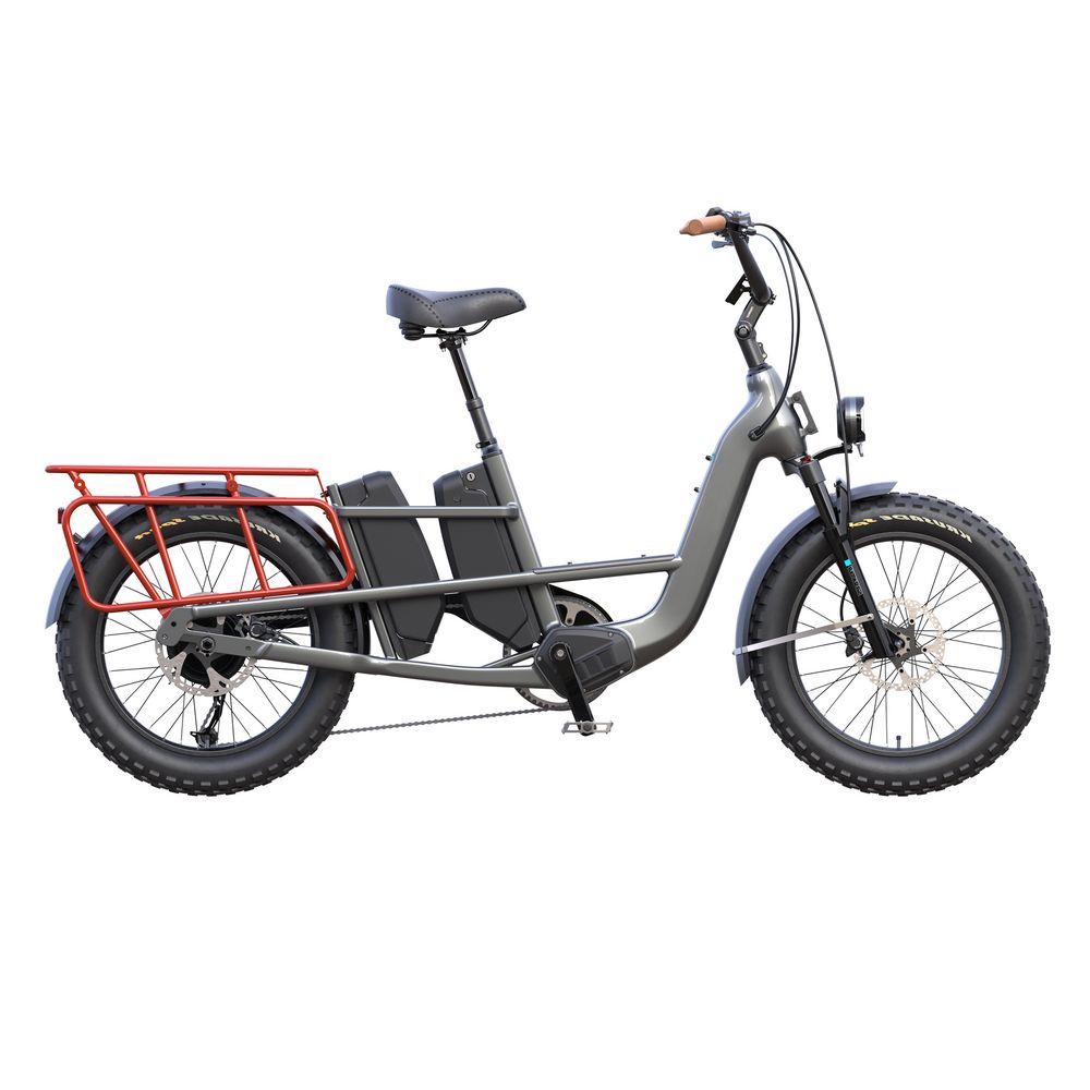 Long-Range Electric Cargo Bike Dual-Battery eBike | CG-RK2