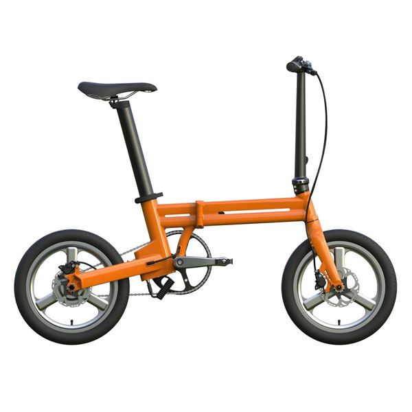 20" Lightweight Simple Folding Electric Bike for Urban Commute - 250W Brushless Motor, 6061 Aluminum Frame | FD-RK2