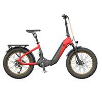 Electric Bike Folding E-Bike for Adults, 20"*4.0 Fat Tire Electric Bicycle, 48V 14Ah Battery | FD-RK1
