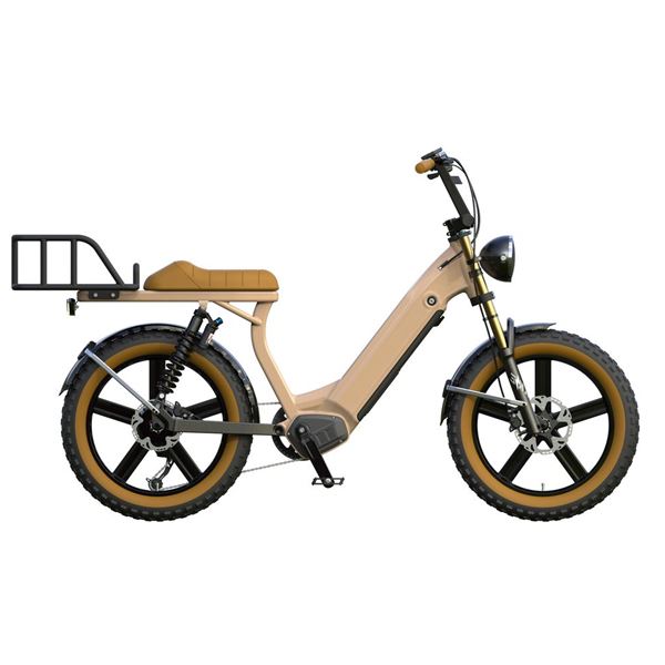 750W Fat Tire E-Bike - 48V 20Ah Battery, 50mi Range, Shimano Altus  7-Speed Drivetrain | FAT-RK2