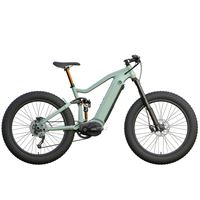 Versatile Electric Mountain Bike – 500W Motor, Front Suspension + Rear   shock Absorber for City & Trails |  MTB-RK3