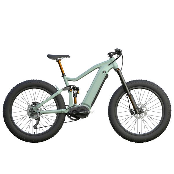 Versatile Electric Mountain Bike – 500W Motor, Front Suspension + Rear   shock Absorber for City & Trails |  MTB-RK3