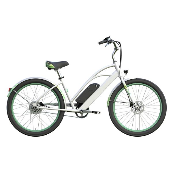 Comfort Beach Cruiser E-Bike Shimano Alivio   9-Speed Drivetrain for Relaxed Riding | CALI