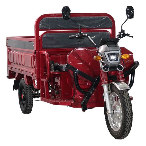 Tipper Electric Three-Wheeler Tricycle – Heavy-Duty Cargo Transport with 1200W Motor for Robust Home Use | TW-RK7