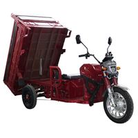 Tipper Electric Three-Wheeler Tricycle – Heavy-Duty Cargo Transport with 1200W Motor for Robust Home Use | TW-RK7