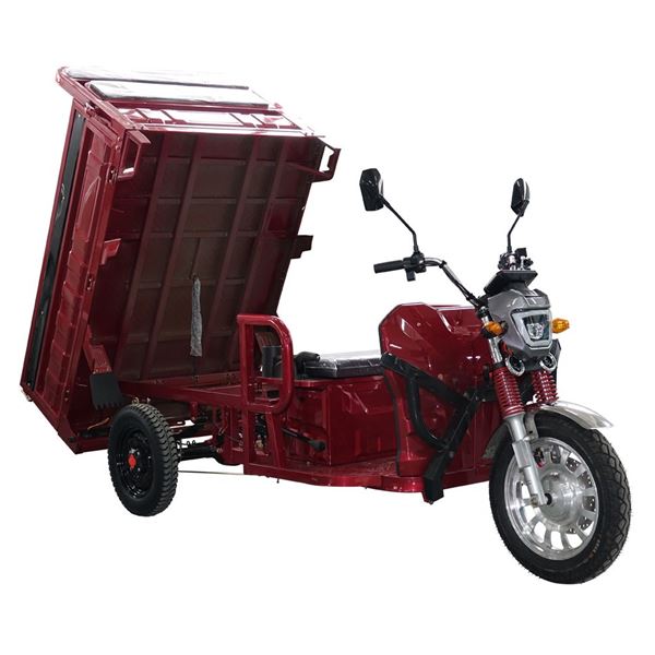 Tipper Electric Three-Wheeler Tricycle – Heavy-Duty Cargo Transport with 1200W Motor for Robust Home Use | TW-RK7