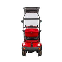 EEC Approved Electric Tricycle for Seniors – Integrated Sunshade & Windproof Canopy, 650W Motor, 60V 32Ah Battery Mobility Scooter | RKHFES01