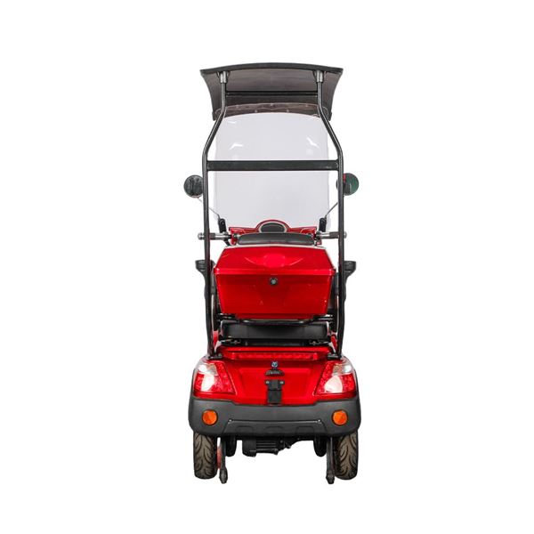EEC Approved Electric Tricycle for Seniors – Integrated Sunshade & Windproof Canopy, 650W Motor, 60V 32Ah Battery Mobility Scooter | RKHFES01