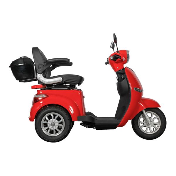 EEC Approved Electric Tricycle for Middle-Aged, Elderly & Moms 500W Motor, 48V/60V Battery Mobility Scooter | RKHFET01