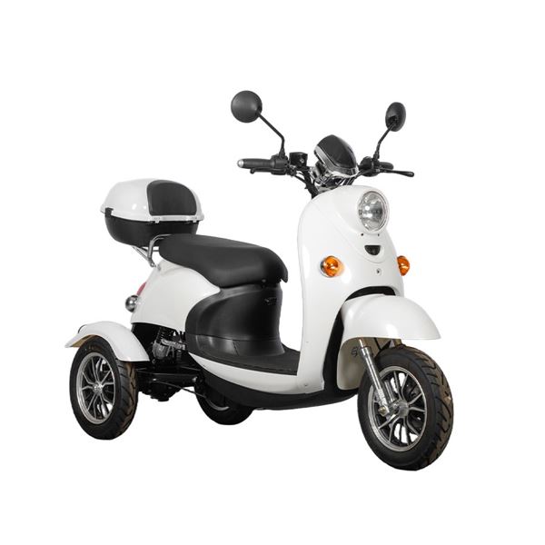 EEC Approved Stylish Electric Tricycle – 500W Motor, 60V Battery, Ideal for Daily Commute | RKHFET03