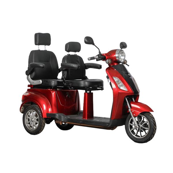 EEC Approved 2 - Seat Electric Tricycle for Home Use Hidden Storage Space, 650W Motor, 60V Battery | RKHFET10