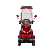 EEC Approved Electric Tricycle for Seniors – Integrated Sunshade & Windproof Canopy, 650W Motor, 60V 32Ah Battery Mobility Scooter | RKHFES01