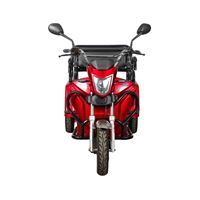 EEC Approved Passenger & Cargo Dual-Use Electric Tricycle 3-Seat for Kids Pickup, 650W Motor, 72V Battery | RKHFET04