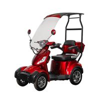 EEC Approved Electric Tricycle for Seniors – Integrated Sunshade & Windproof Canopy, 650W Motor, 60V 32Ah Battery Mobility Scooter | RKHFES01