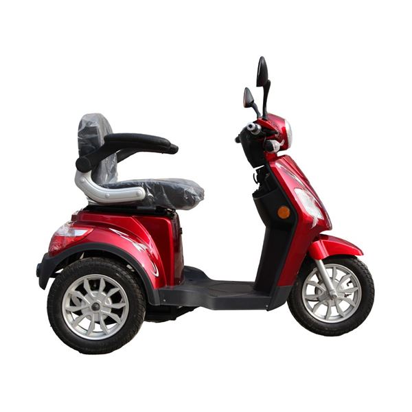 EEC Approved Electric Tricycle for Middle-Aged, Elderly & Moms 500W Motor, 48V/60V Battery Mobility Scooter | RKHFET07