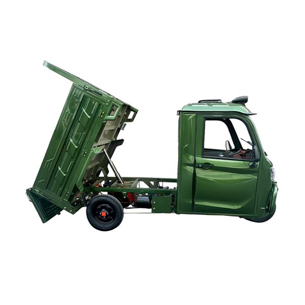 EEC Certified Electric Cargo Trike with Semi-Canopy - Heavy-Duty Transport for Home & Passenger Use | TW-RK2-EEC