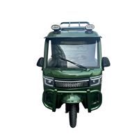 EEC Certified Electric Cargo Trike with Semi-Canopy - Heavy-Duty Transport for Home & Passenger Use | TW-RK2-EEC