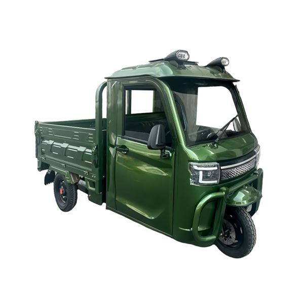EEC Certified Electric Cargo Trike with Semi-Canopy - Heavy-Duty Transport for Home & Passenger Use | TW-RK2-EEC
