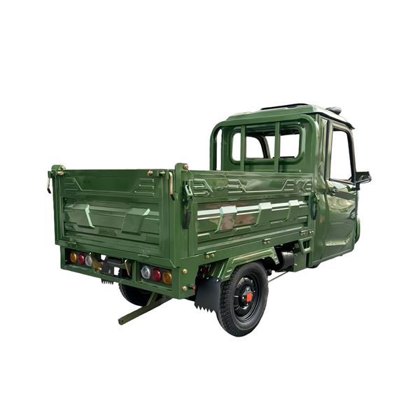 EEC Certified Electric Cargo Trike with Semi-Canopy - Heavy-Duty Transport for Home & Passenger Use | TW-RK2-EEC