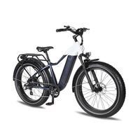 Factory Wholesale Snow Mountain Bike Lithium Battery Fat Tire Variable Speed Shock Absorption off-Road Electric Bicycle for male | Span High Step