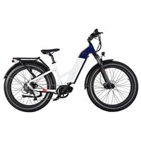 	Fat Wheel Electric Bike for Adults Peak 750W Electric Bicycle 48V 20Ah Battery 26"Fat Tire Mountain 7 Speed Ebike for female |Grizzly low step