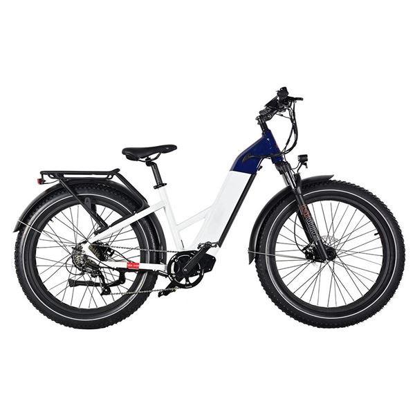 	Fat Wheel Electric Bike for Adults Peak 750W Electric Bicycle 48V 20Ah Battery 26"Fat Tire Mountain 7 Speed Ebike for female |Grizzly low step