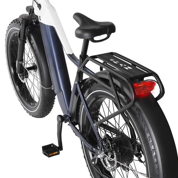 Factory Wholesale Snow Mountain Bike Lithium Battery Fat Tire Variable Speed Shock Absorption off-Road Electric Bicycle for male | Span High Step