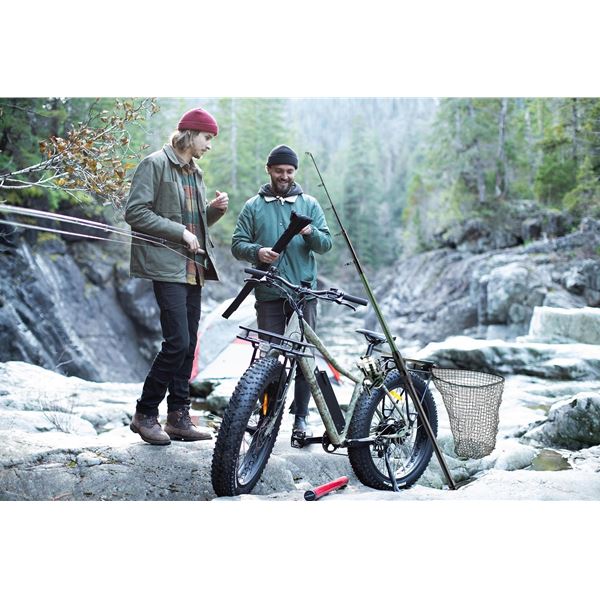 Fat Tire Bike for Jungle & Off-Road - 26" x 4.5 Steel Frame, Camouflage Design, All-Terrain Tires | Boar Hunter