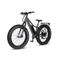 Fat Tire Bike for Jungle & Off-Road - 27.5"x 4.5 Steel Frame, Camouflage Green Design, All-Terrain Tires | Boar Explorer
