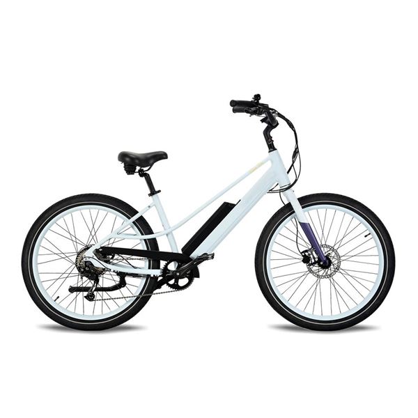 low-step cruiser that offers a large comfy saddle and custom Innova tires for effortless road riding and urban voyages | Sunny Day