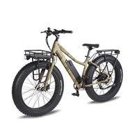 Fat Tire Bike for Jungle & Off-Road - 26" x 4.5 Steel Frame, Camouflage Design, All-Terrain Tires | Boar Hunter