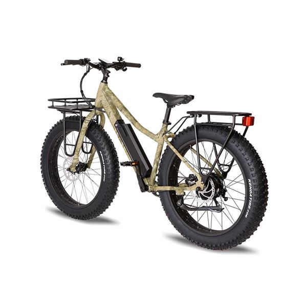 Fat Tire Bike for Jungle & Off-Road - 26" x 4.5 Steel Frame, Camouflage Design, All-Terrain Tires | Boar Hunter