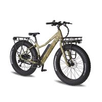 Fat Tire Bike for Jungle & Off-Road - 26" x 4.5 Steel Frame, Camouflage Design, All-Terrain Tires | Boar Hunter