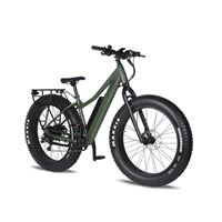 Fat Tire Bike for Jungle & Off-Road - 27.5"x 4.5 Steel Frame, Camouflage Green Design, All-Terrain Tires | Boar Explorer